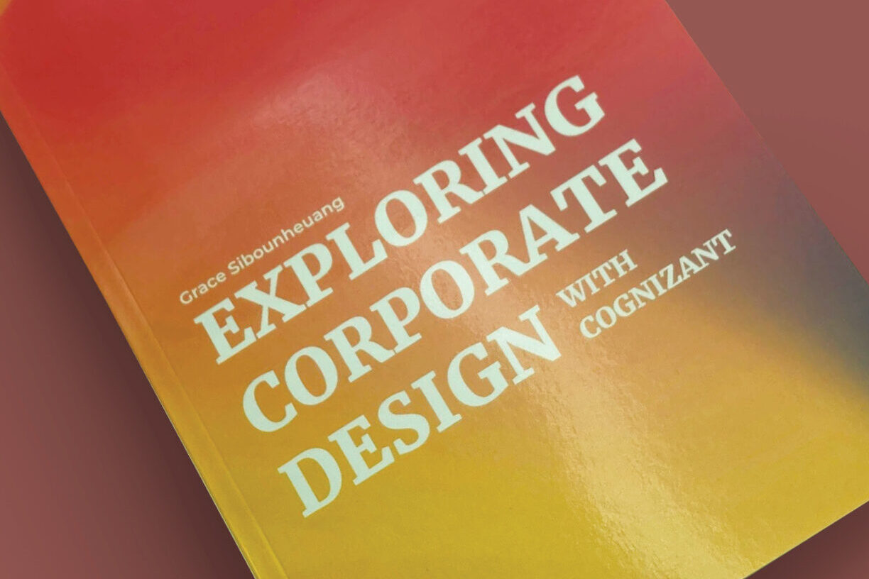 Cropped image of internship booklet.